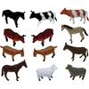 Get Ready Kids Farm Animals Playset, 12 Pieces 870